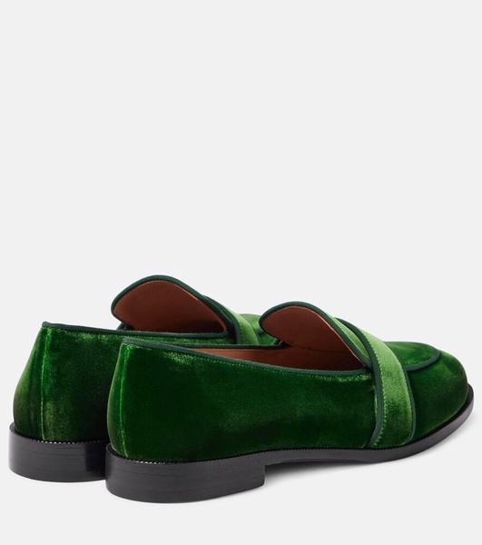 Martin velvet loafers