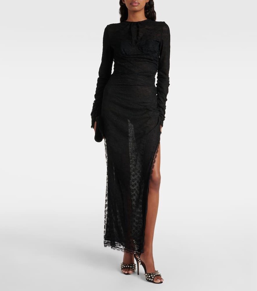 Lace maxi dress