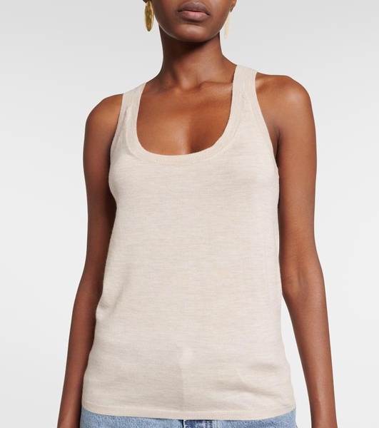 Abbono cashmere tank top
