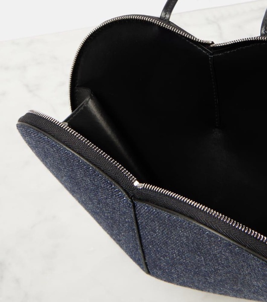 Le Cœur denim shoulder bag