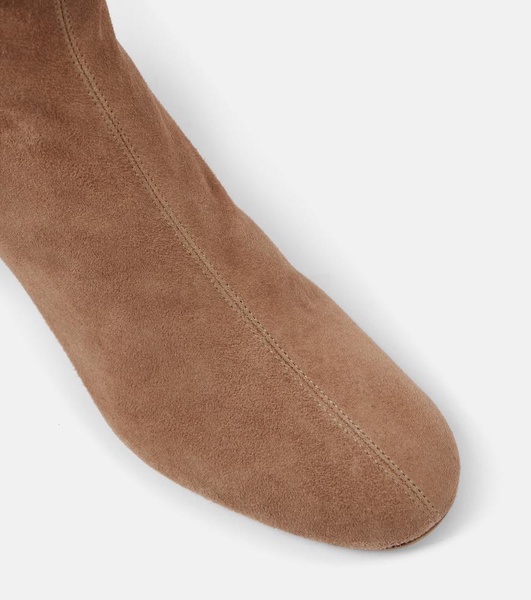 Saint Honore 50 suede knee-high boots