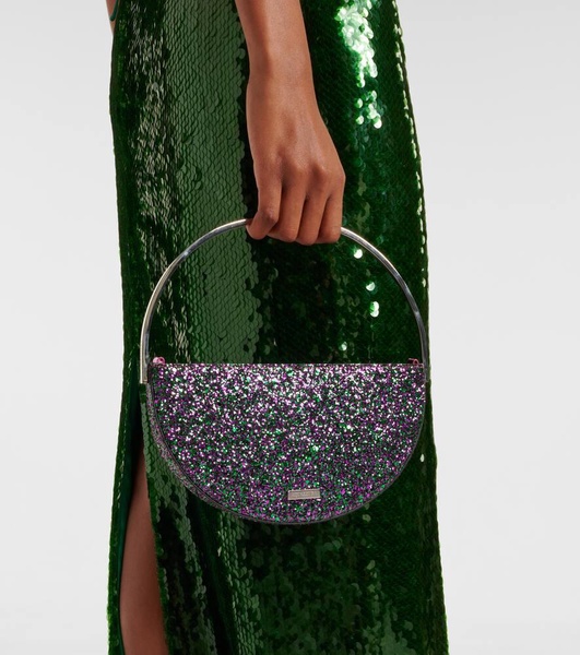 Purist Mini glitter clutch