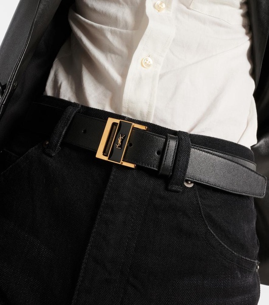 Gio leather belt