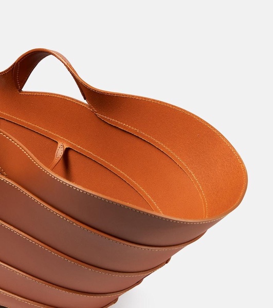 Khaima Medium leather tote bag