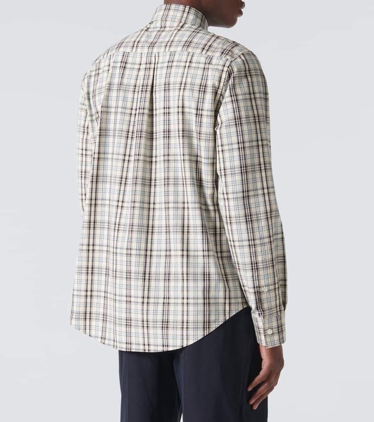 Checked cotton shirt