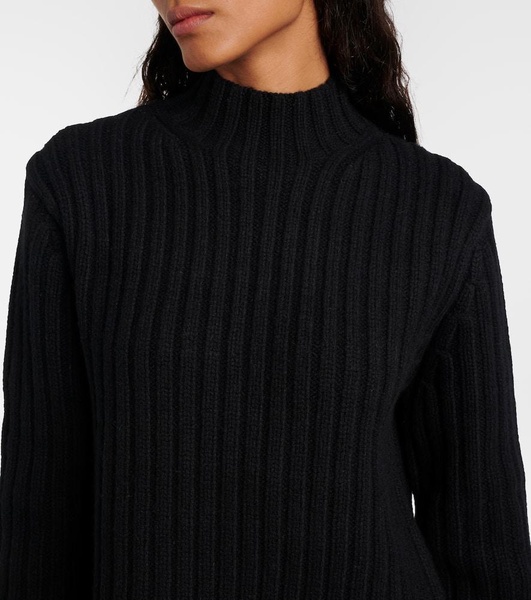 Petite Chunky wool and cashmere sweater