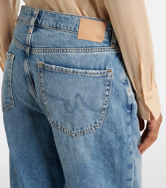 Florence cropped mid-rise straight jeans