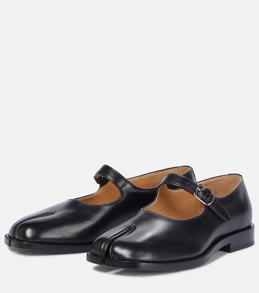 Tabi Mary Jane leather flats