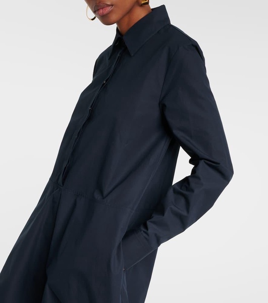 Cotton shirt dress
