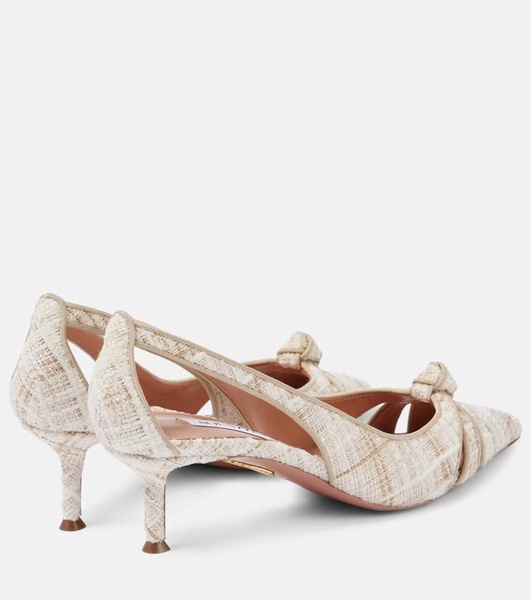 Premiere 50 cutout tweed pumps
