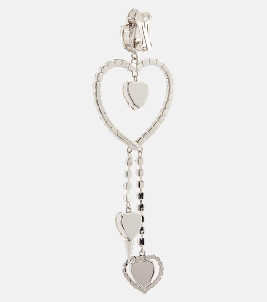 Embellished pendant earrings