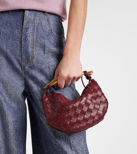 Sardine Baby Intrecciato leather tote bag