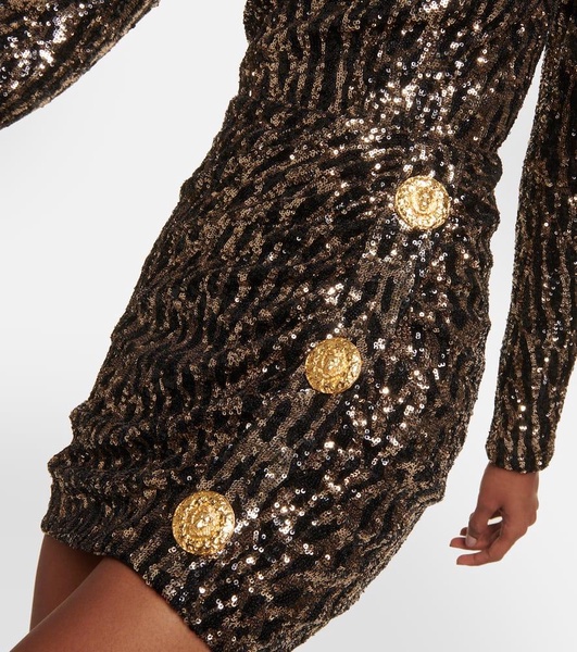 Sequined minidress