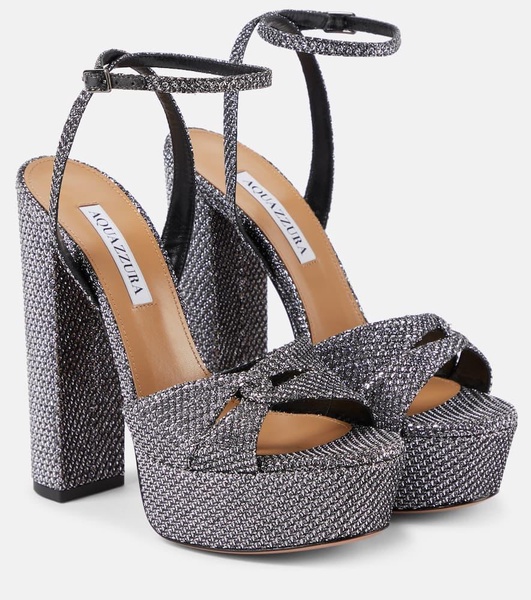Sinner 140 metallic platform sandals