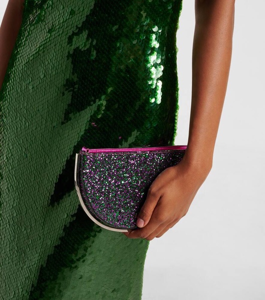 Purist Mini glitter clutch