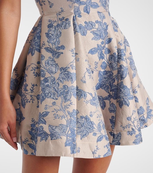 Agua floral minidress