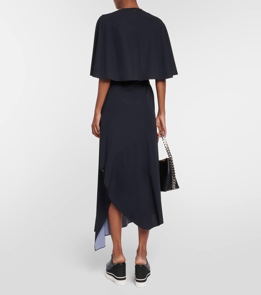 Trompe l'oeil midi dress