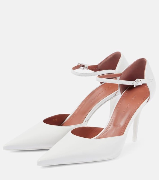Barbara Mary Jane leather pumps