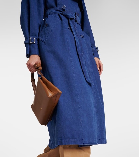 Calao cotton canvas trench coat