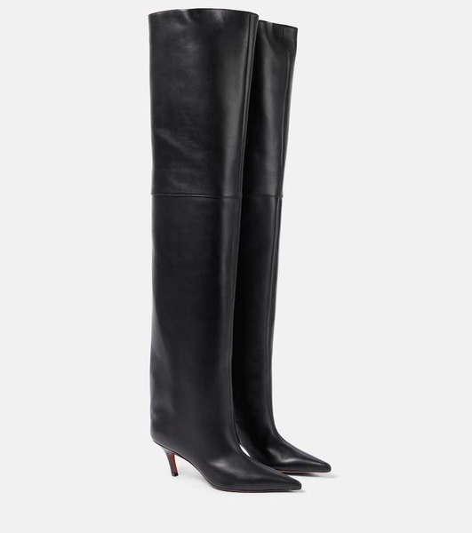 Fiona 60 leather over-the-knee boots