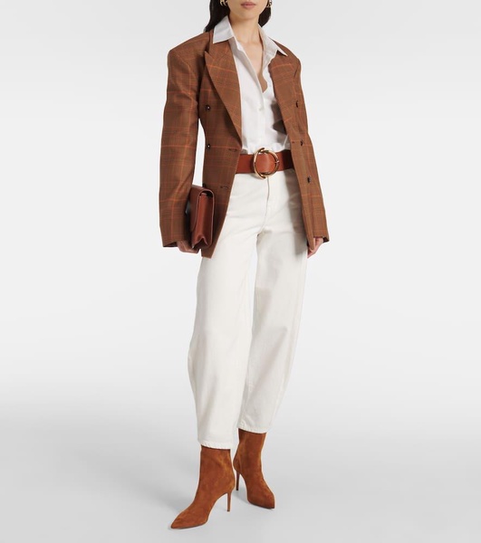 Matignon suede booties