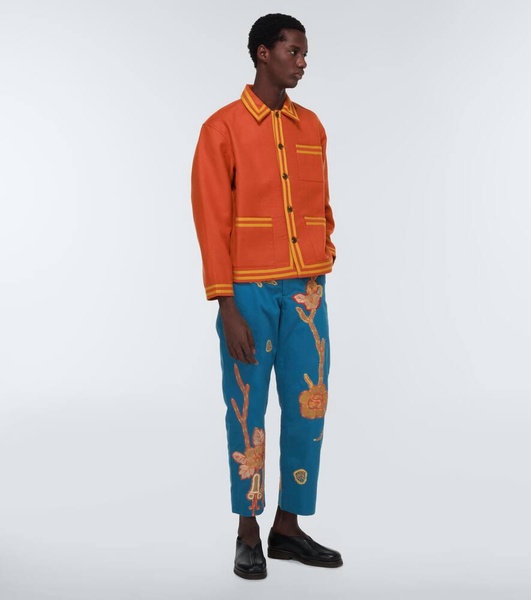Bell Flower cotton pants