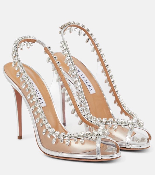 Temptation 105 embellished PVC sandals