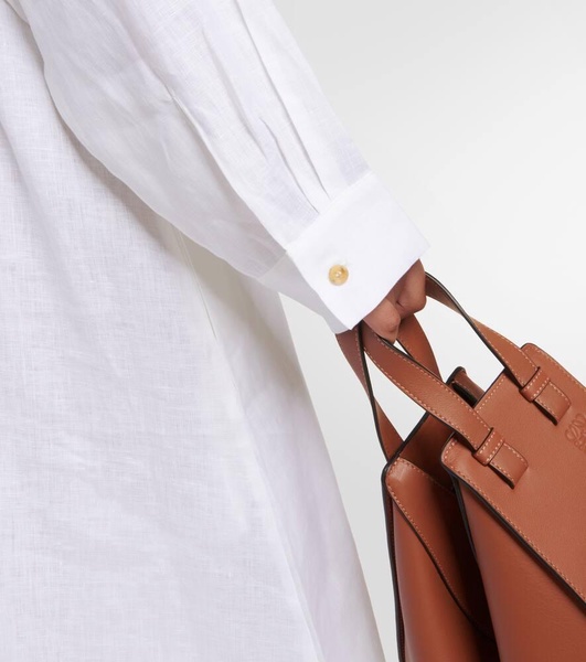 Linen midi dress