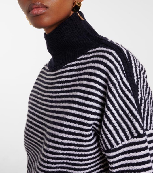 Bessica wool and cashmere turtleneck sweater