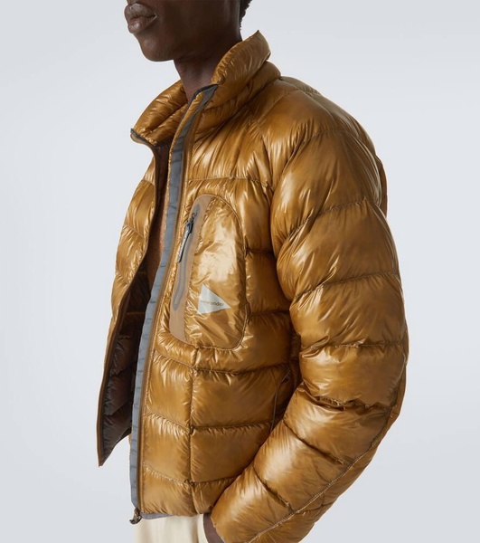 Down-paneled jacket 