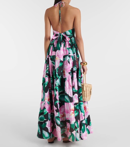 Celeste floral maxi dress