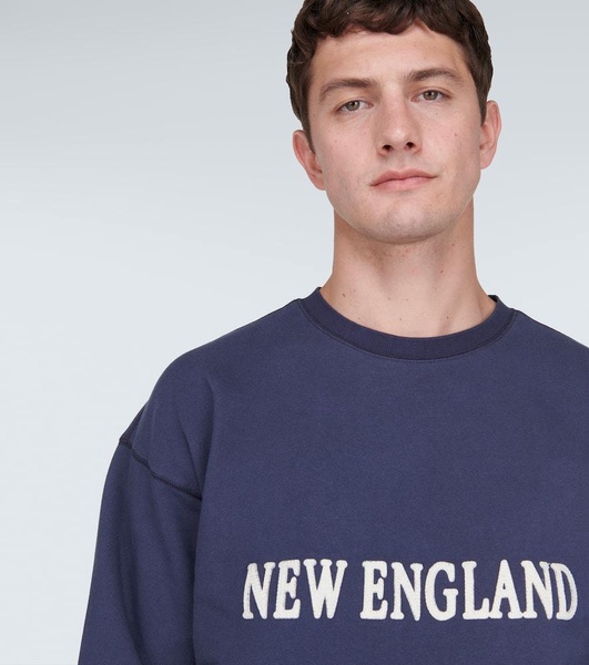 New England cotton jersey sweatshirt