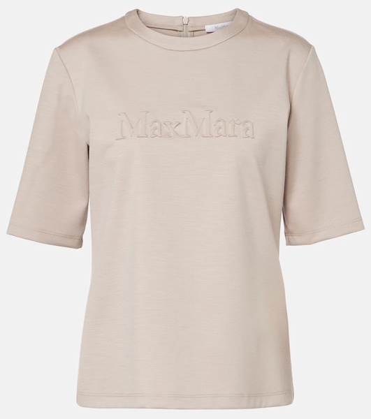 Peter logo wool T-shirt