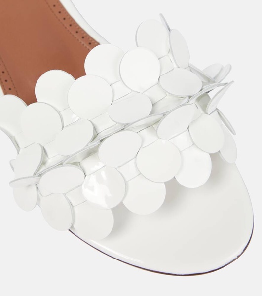 Confetti leather sandals