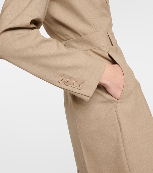 Odessa virgin wool blazer dress
