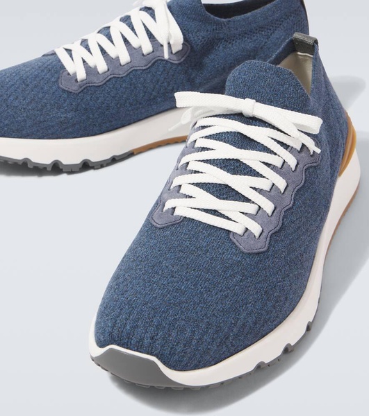 Denim sneakers
