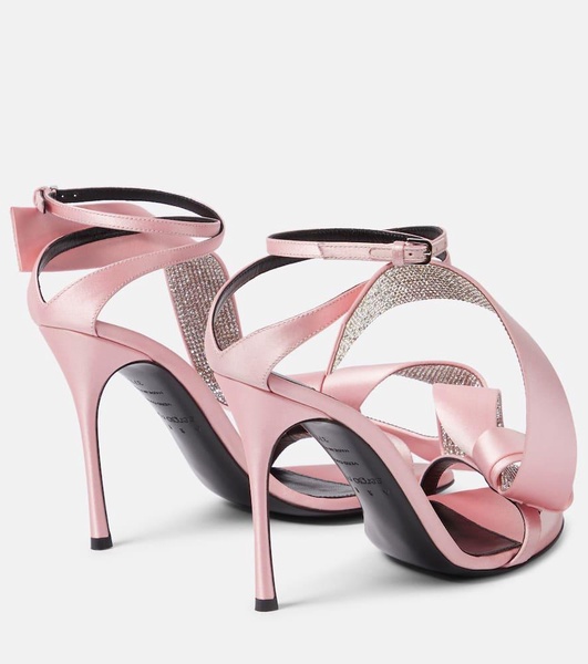 x Sergio Rossi Marquise embellished sandals