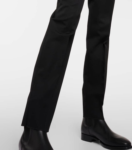 Celtico wool and mohair suit pants