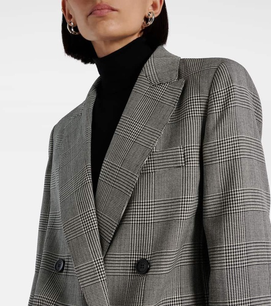 Paniere houndstooth virgin wool blazer