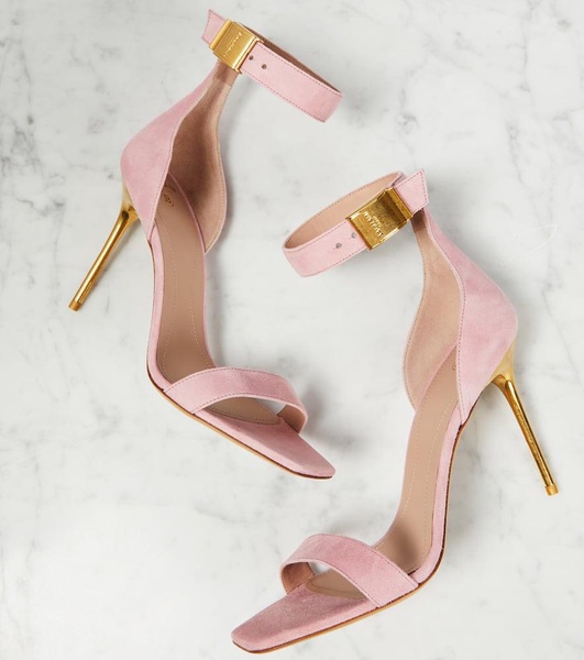 Suede sandals