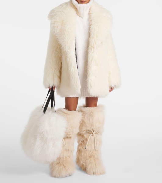 Malenco faux fur jacket