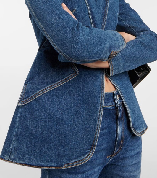 Denim blazer