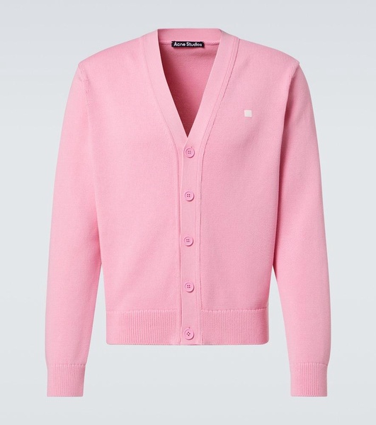 Face cotton cardigan