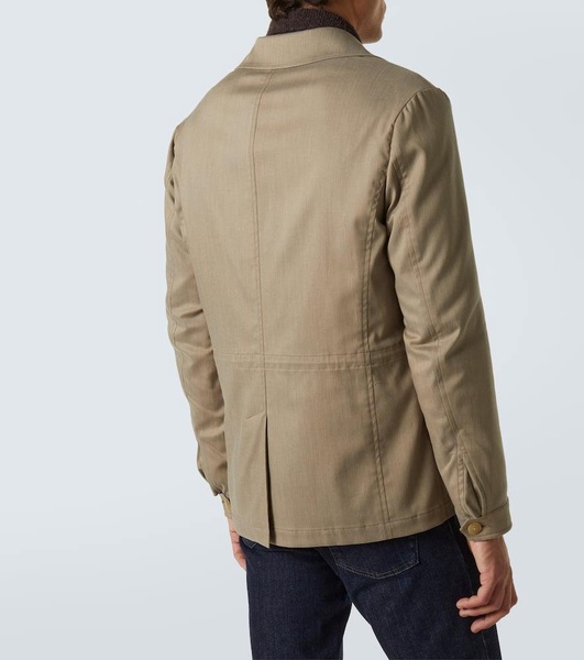 Belted jacket