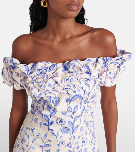 Jardin Petalo cotton poplin minidress