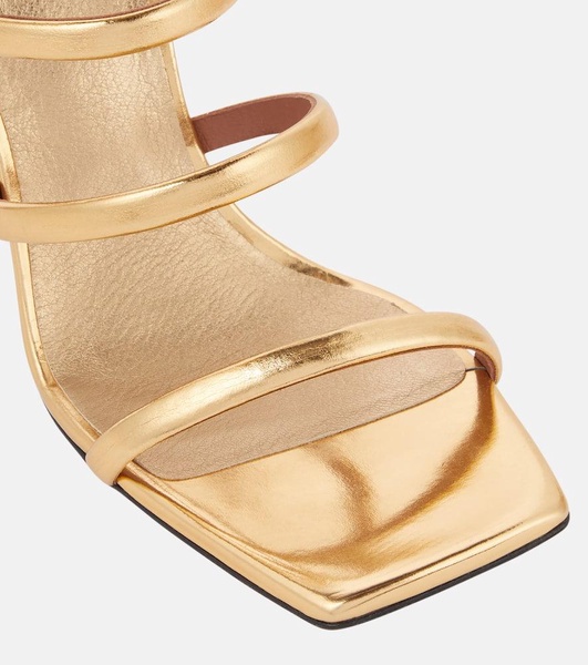 Perfo leather sandals