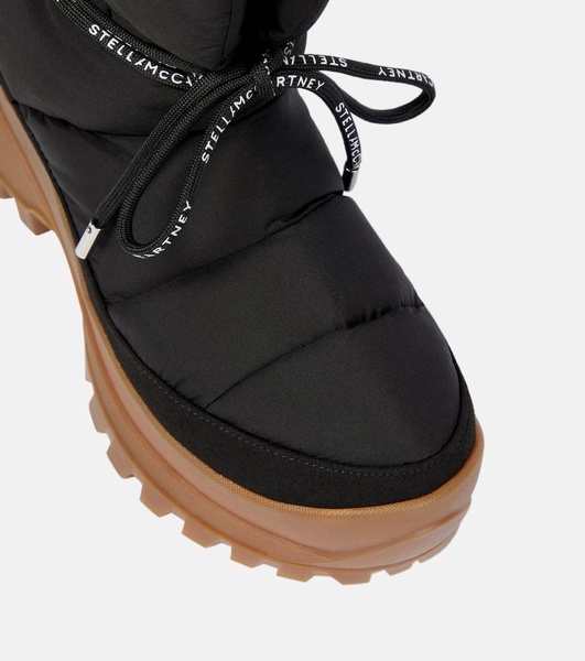 Padded ankle boots