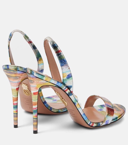 105 leather sandals