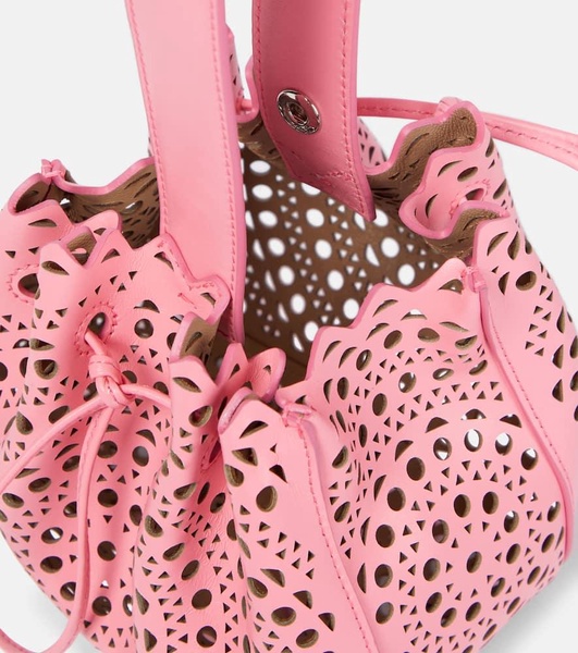 Rose Marie leather bucket bag