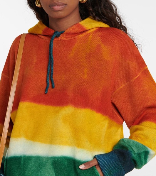 Paradise striped hoodie